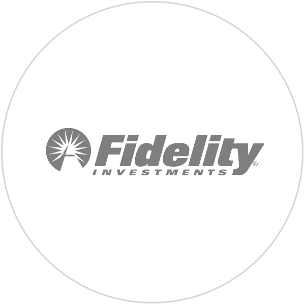 TPG Partner Fidelity Gray Logo in Circle